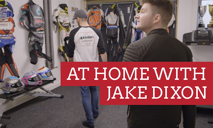 It’s not often you catch a Grand Prix racer at home - it’s even rarer for one to let you in for a nose around. Thankfully for us Moto2 rider, Jake Dixon, did exactly that.